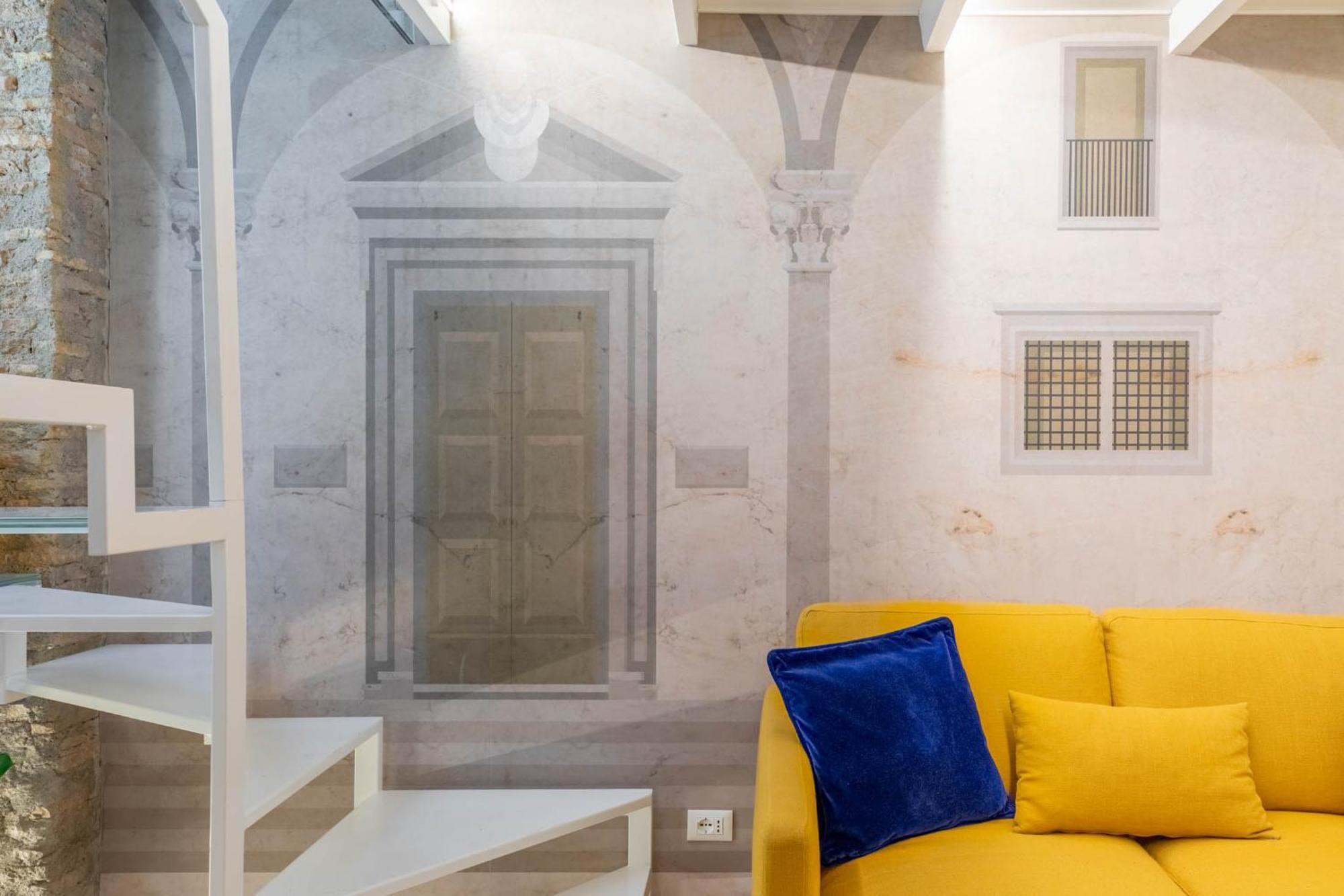 Iflat Glass And Stone Loft Apartment Rome Bagian luar foto