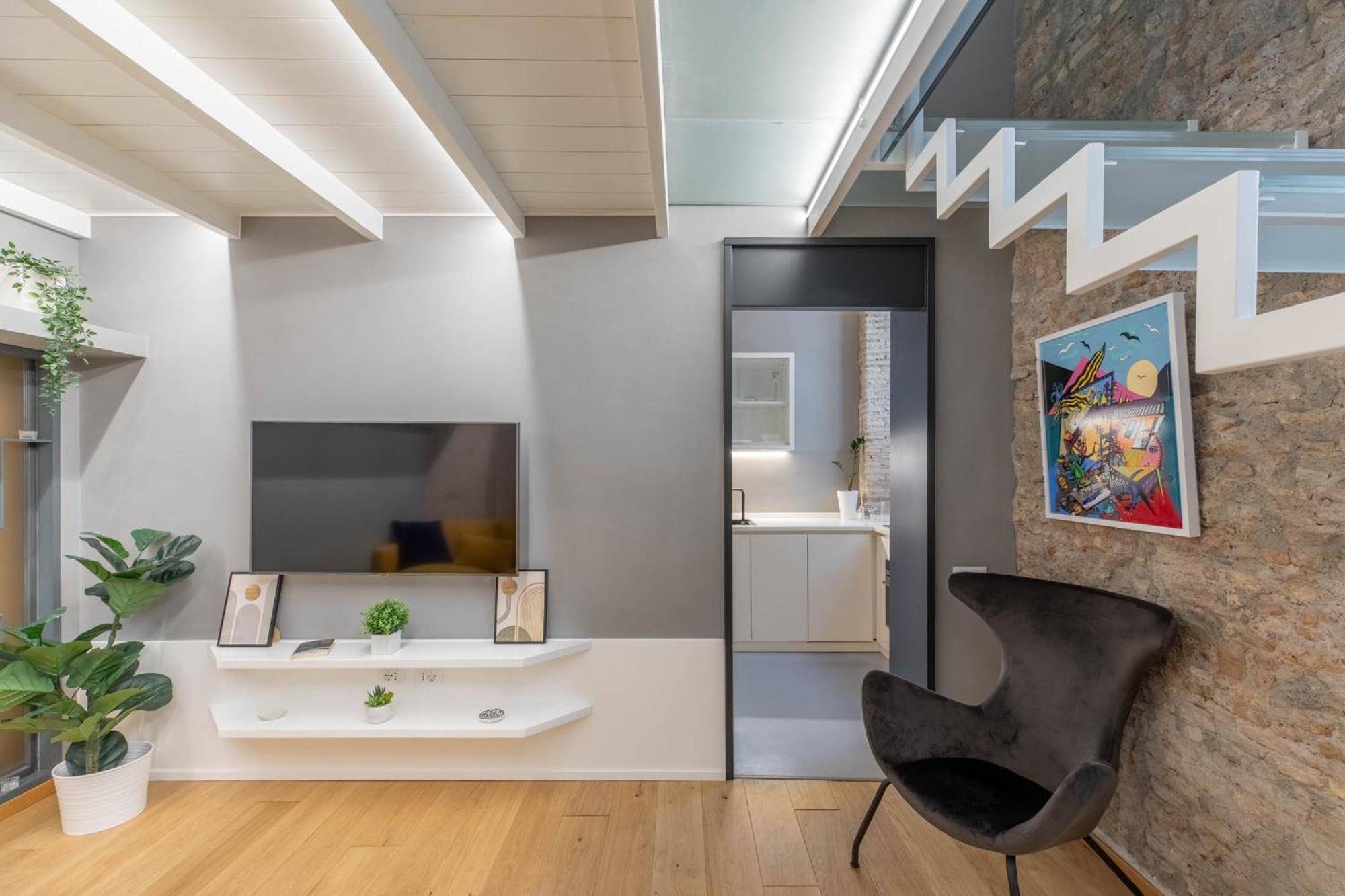 Iflat Glass And Stone Loft Apartment Rome Bagian luar foto